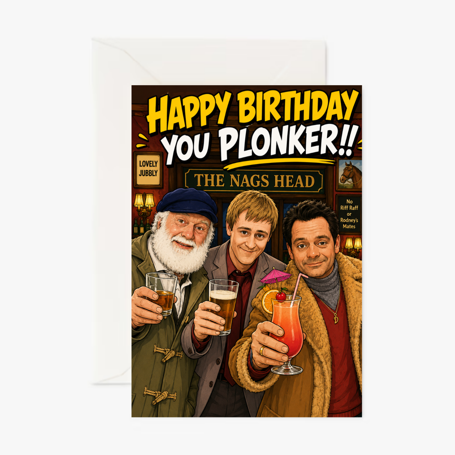 Only Fools and Horses Card