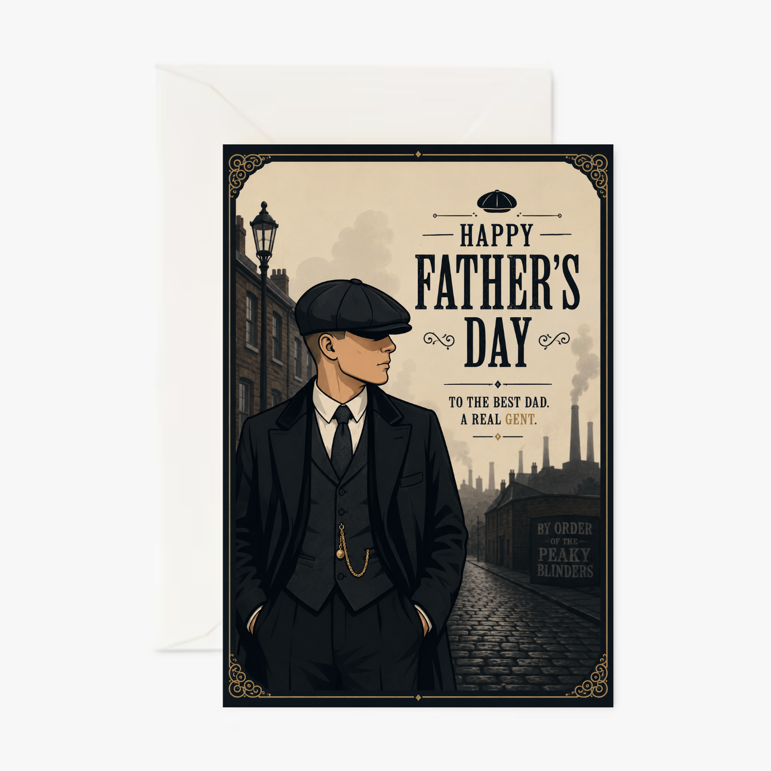 Blinding Dad personalised card