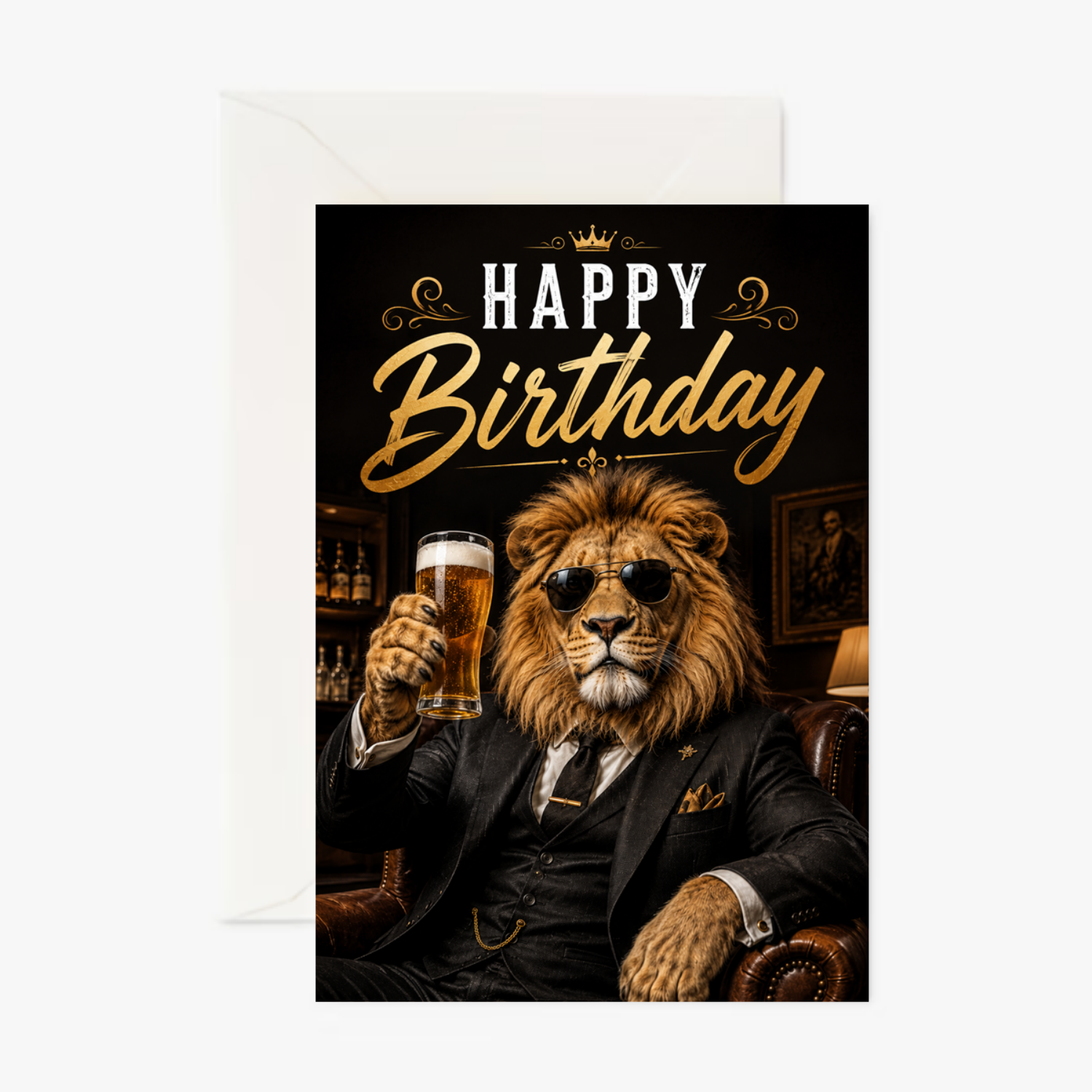 Cheers personalised greeting card