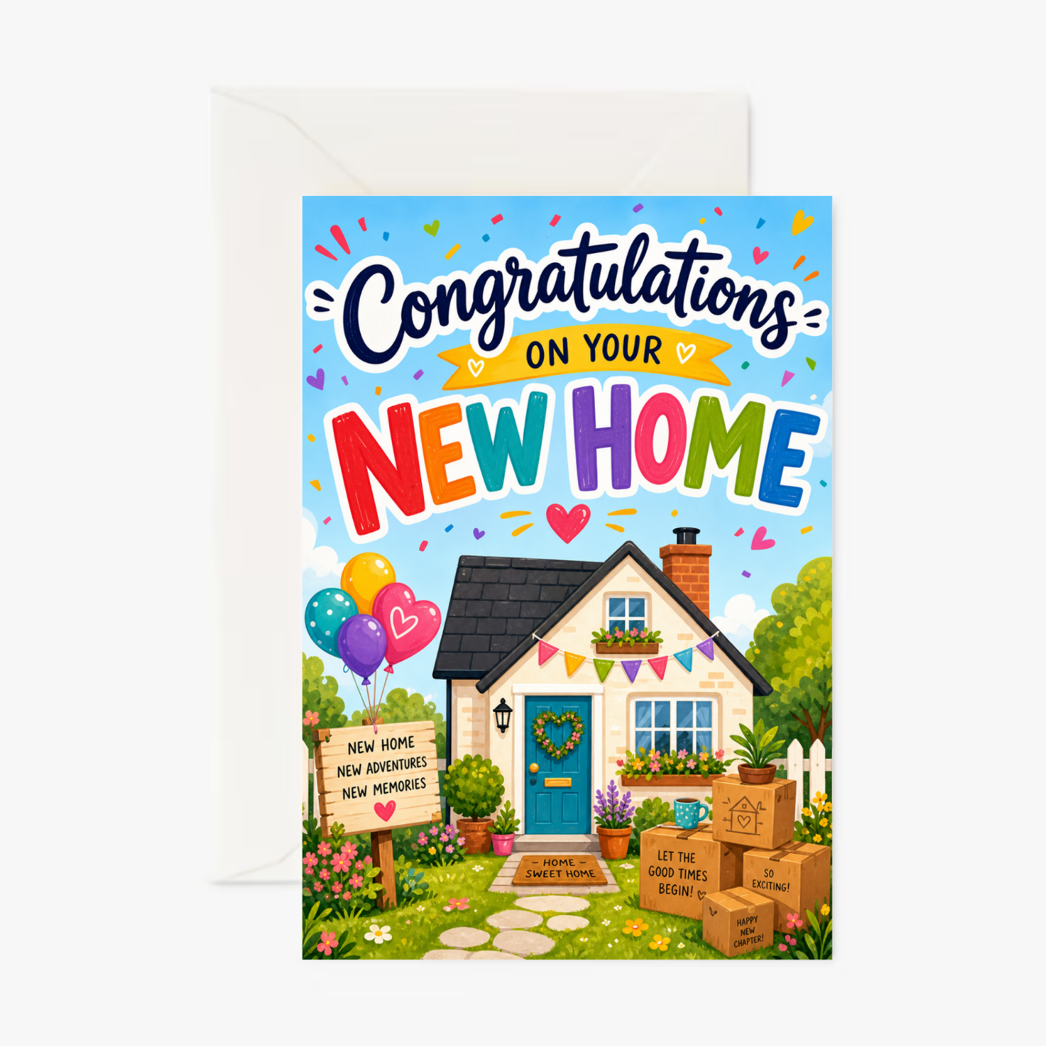 Congratulations New Home Card