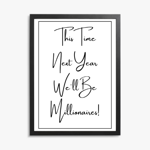 Only Fools and Horses 'This Time Next Year' Print – TV Quote Wall Art personalised print